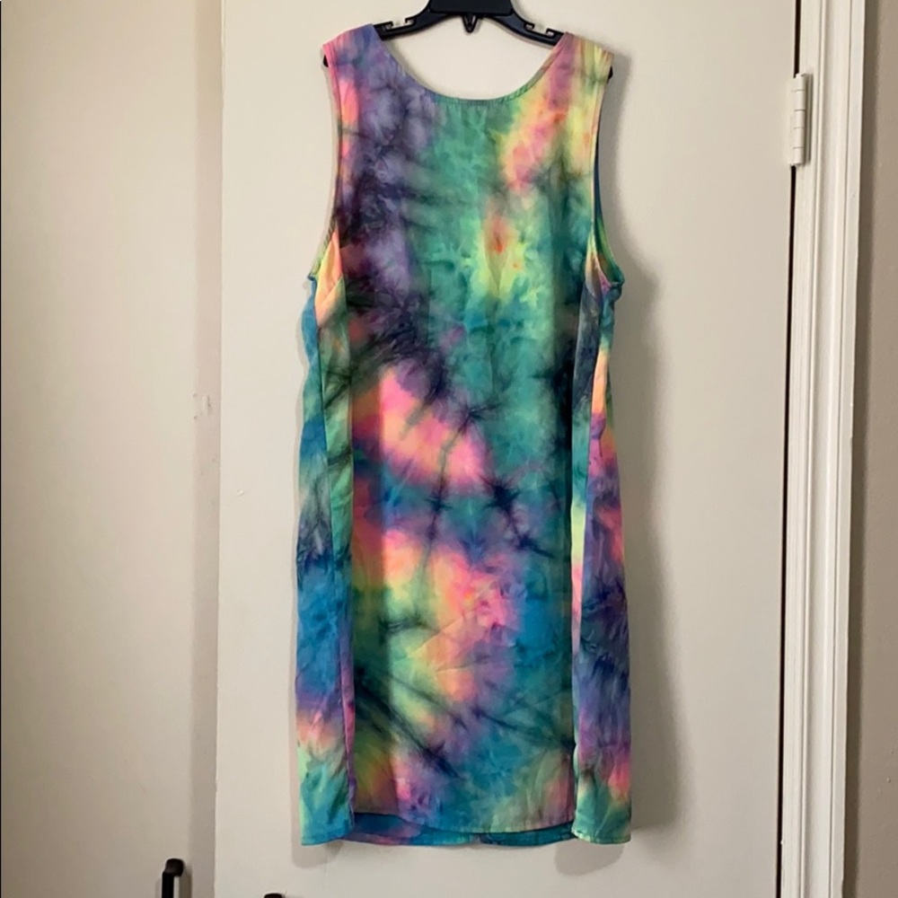 Tie Dye Tank Dress
